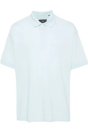 Y-3 Poloshirt mit gummiertem Logo