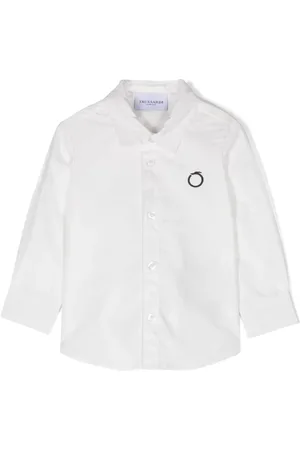 Trussardi Hemd mit Logo-Stickerei