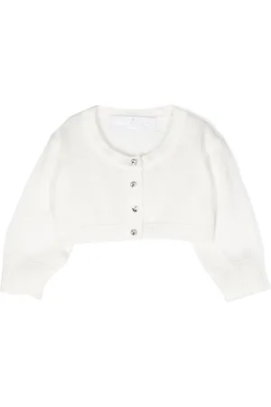 COLORICHIARI Cardigan mit Kristallen
