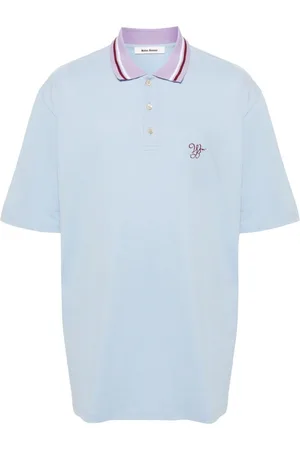 WALES BONNER Air Poloshirt aus Pikee