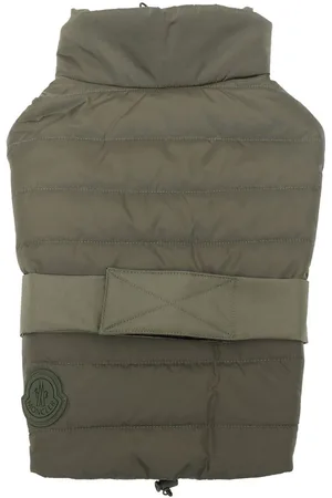 Moncler Gefütterte Weste mit Logo