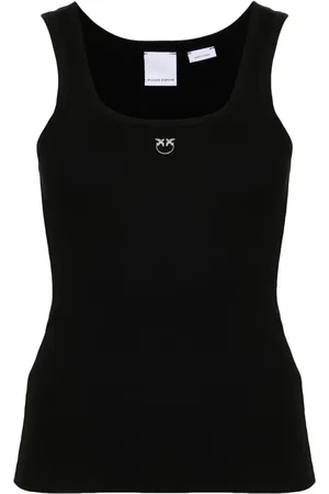 Pinko Calcolatore Tanktop mit Logo-Print