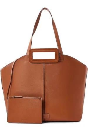 Staud Shopper mit Logo-Applikation