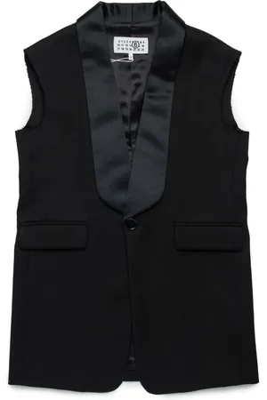 Maison Margiela Weste mit Schalkragen
