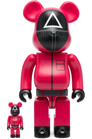 MEDICOM TOY Squid Game BE@RBRICK 100% und 400% Figuren-Set