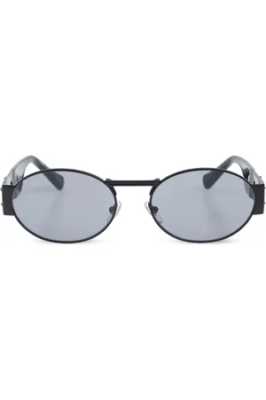 VERSACE Sonnenbrille mit ovalem Gestell