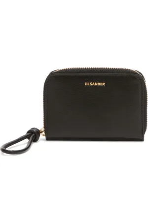 Jil Sander Portemonnaie mit Logo-Schild