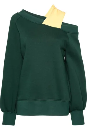 Ioana Ciolacu Schulterfreies Nutmeg Sweatshirt