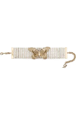 BLUMARINE Choker mit Kristallverzierung