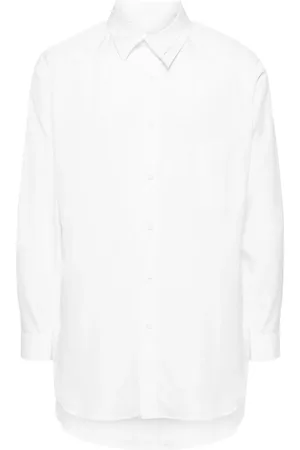 YOHJI YAMAMOTO Hemd mit asymmetrischem Kragen