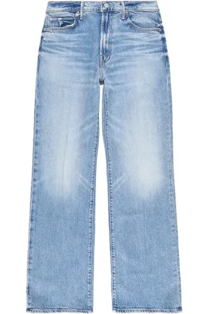 Mother The Kick It Wide-Leg-Jeans