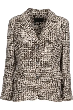 Prada 2000 einreihiger Tweed-Blazer