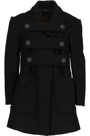 Vivienne Westwood 2000 doppelreihiger Mantel aus Wolle