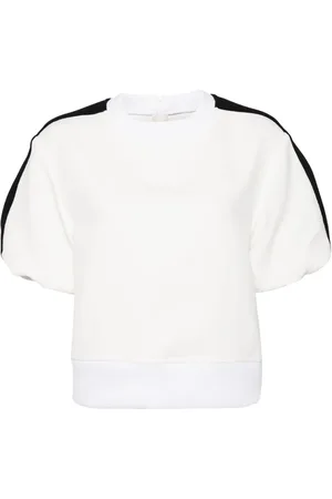 SACAI T-Shirt mit Puffärmeln