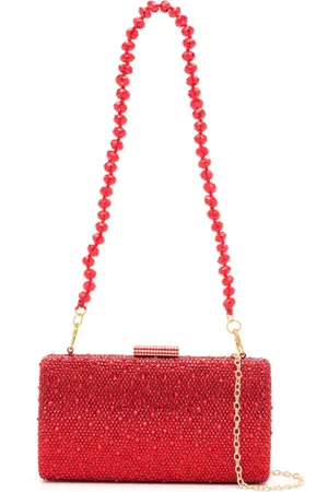 SERPUI Ellen Siam Clutch mit Kristallen