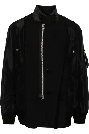 SACAI Jacke mit Kontrasteinsätzen
