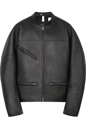Courrèges Racer Buckle Lederjacke