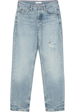 Tommy Hilfiger Gerade Jeans im Distressed-Look