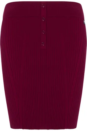 Moschino Gerippter Bleistiftrock