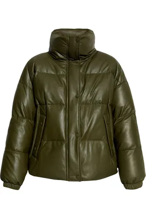 YVES SALOMON Gefütterte Lederjacke