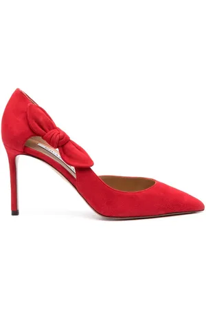 Aquazzura Very Box Tie Pumps 105mm