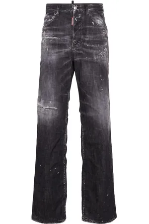 Dsquared2 Gerade Jeans im Distressed-Look