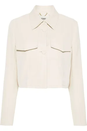 Fendi Cropped-Bomberjacke
