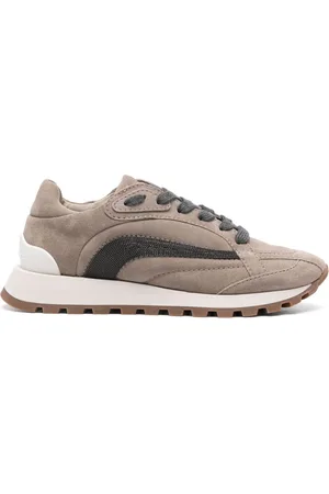 Brunello Cucinelli Gestreifte Monili Sneakers