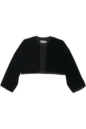 Saint Laurent 1980 Cropped-Jacke aus Samt