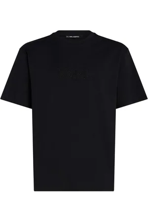 Karl Lagerfeld T-Shirt mit Art Deco-Logo