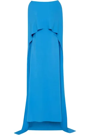 Oscar de la Renta Kaftan mit Wasserfallausschnitt