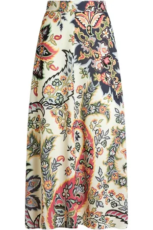 Etro Midirock mit Paisley-Print