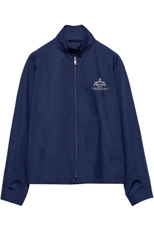 Prada Bomberjacke mit Logo-Print