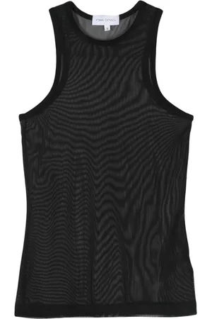 Ioana Ciolacu Top mit Sheer-Effekt