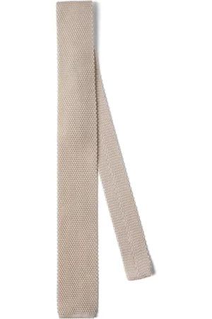 Brunello Cucinelli Gestrickte Seidenkrawatte