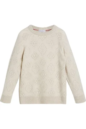 Brunello Cucinelli Pullover mit Intarsienmuster