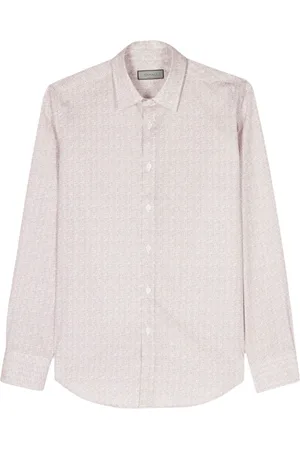 CANALI Hemd mit grafischem Print