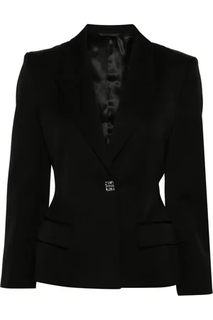 Givenchy 4G Liquid Wollblazer mit Knöpfen