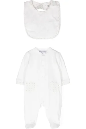 Emporio Armani Pyjama mit Adler-Print