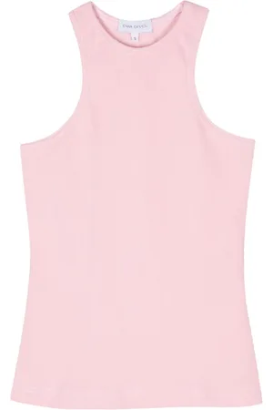 Ioana Ciolacu Geripptes Trägershirt