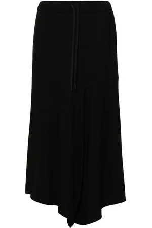 YOHJI YAMAMOTO Shorts mit Reißverschlussdetail