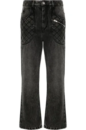 Isabel Marant Casandre Straight-Leg-Jeans