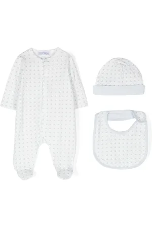 Emporio Armani Pyjama mit Adler-Print
