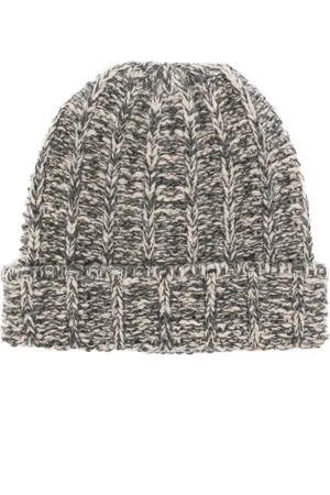 Maison Margiela Beanie mit Logo aus vier Nähten