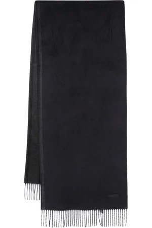 Ermenegildo Zegna Schal mit Logo-Applikation