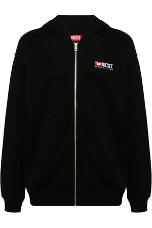 Diesel Hoodie mit Logo-Stickerei