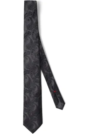 Brunello Cucinelli Seidenkrawatte mit Jacquardmuster