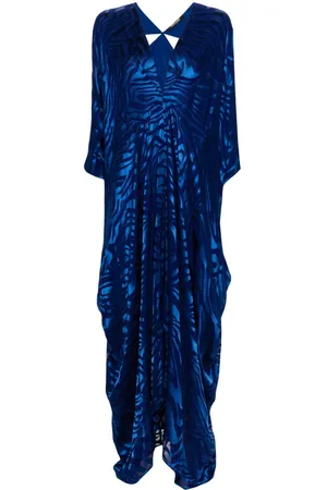 Roberto Cavalli Kaftan mit Devoré-Wirkung