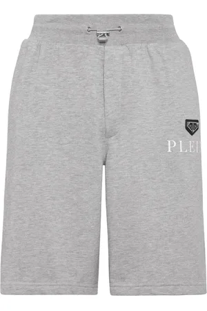 Philipp Plein Shorts mit Logo-Schild