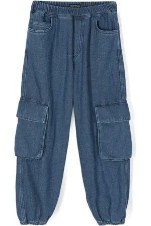 Emporio Armani Jeans mit Logo-Schild